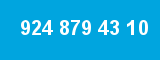 924 879 43 10